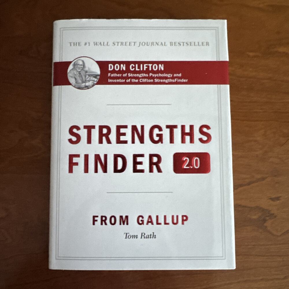 Strengthsfinder 2.0 Gallup Tom‎ Rath 2007 Hardcover Strength Based Psychology